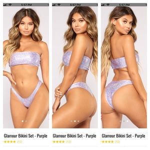 NWT Dippin Daisies Fashion Nova 2 pc bikini